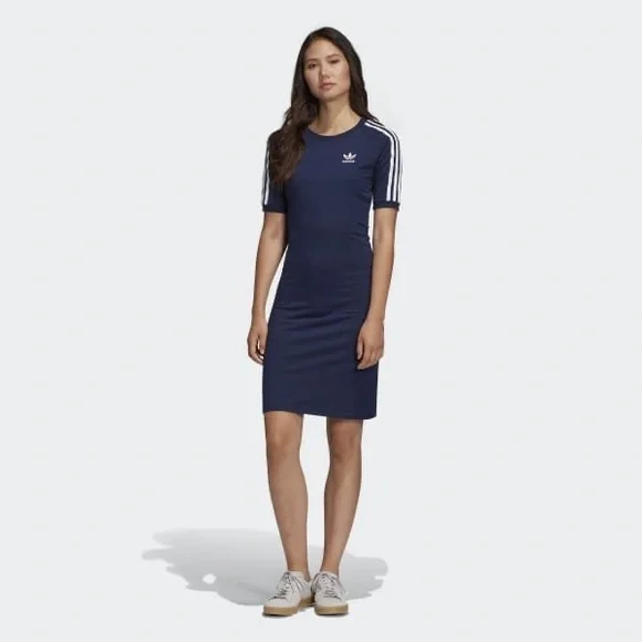 blue dress for baby girl adidas Originals Women's Logo Play Dress – runnwalk